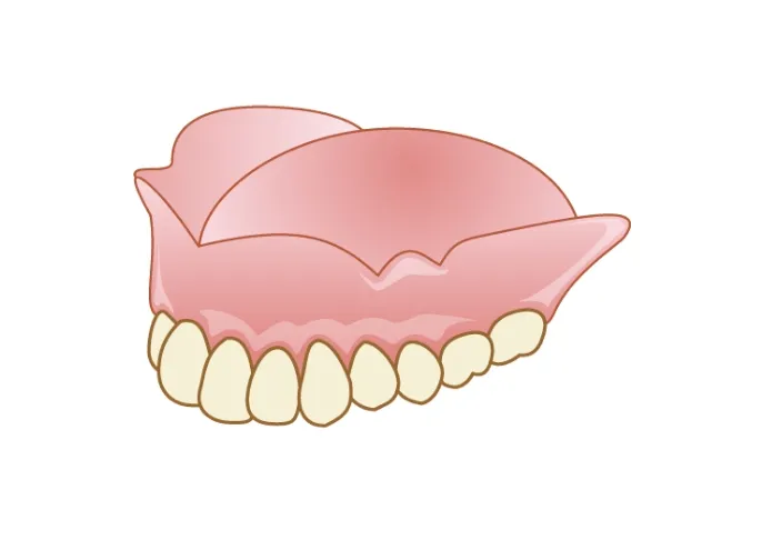 痛みが少なく落ちにくいシリコン義歯