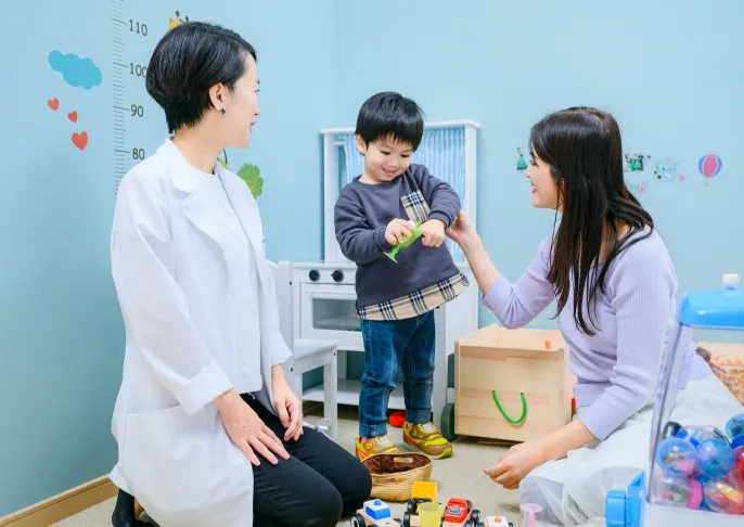 お子様が自由に遊べるキッズスペース