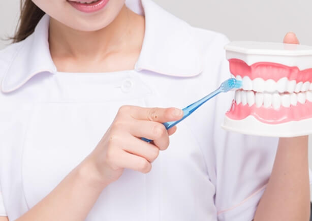 歯周病の検査と歯磨き指導